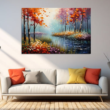 Modern Abstract Landscape Painting